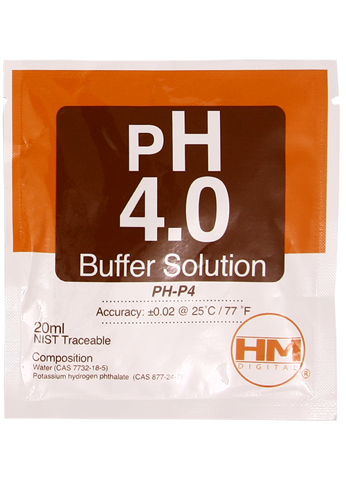 HM Digital pH buffer solutions