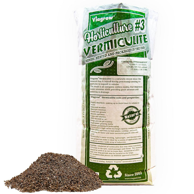 Viagrow VER4 Horticultural Vermiculite 4 Cubic Feet