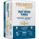 Pro-Moss Peat Moss Turba packaging with blue and white design