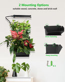 Garden W6 Plant Planter - 6 Pods Grow Light Wall System