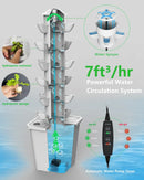 Garden T6 Hydroponic Tower - 30 Pods Plant Grow Light System