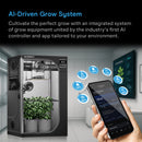 AI Grow Tent System 2x2, Integrated Controls with Dynamic AI, 1-Plant Kit