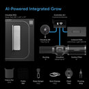 AI Grow Tent System 2x4, Integrated Controls with Dynamic AI, 2-Plant Kit
