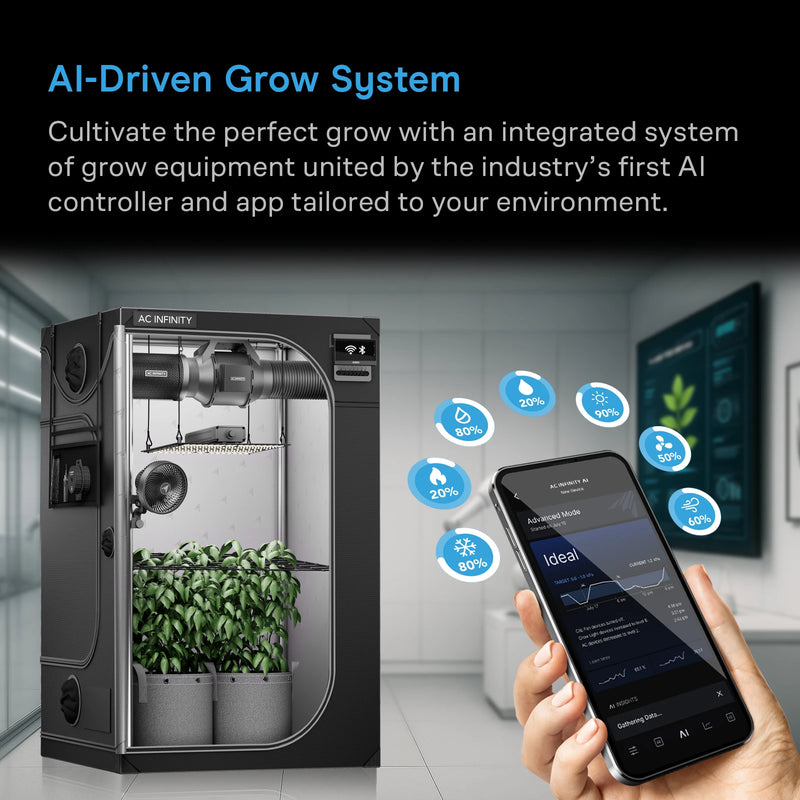 AC Infinity AI Grow Tent System 3x3