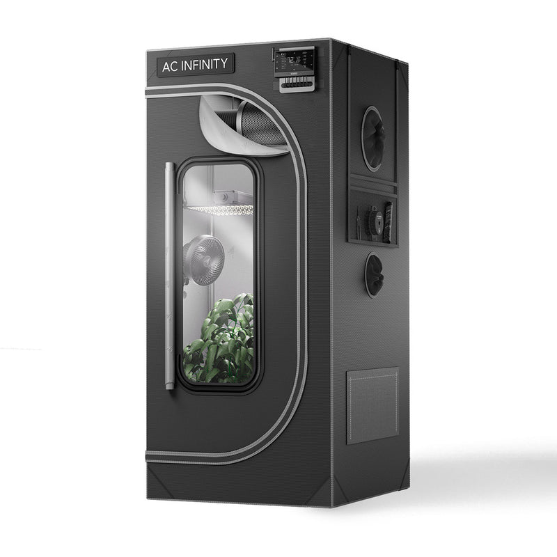 ac infinity 4x4 grow tent kit AC Infinity CLOUDLAB Advance Propagation Grow Tent, 24" x 24" x 36"