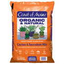 Coast of Maine Organic & Natural cactus and succulent mix packaging on a white background