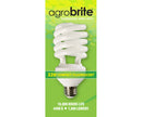 AgroBrite fluorescent grow light bulb packaging on a white background