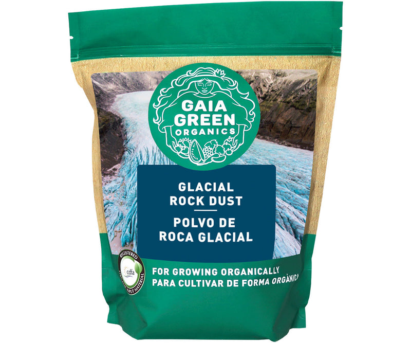 Gaia Green Glacial Rock Dust, 2 kg Pouch