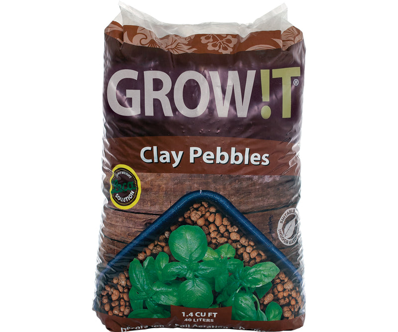 GROW!T Clay Pebbles, 4 mm-16 mm