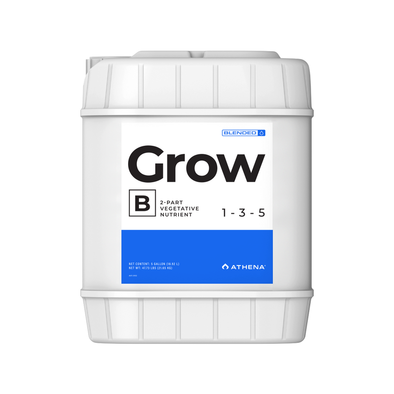 White container labeled 'Grow B' with 'Athena' branding on a white background