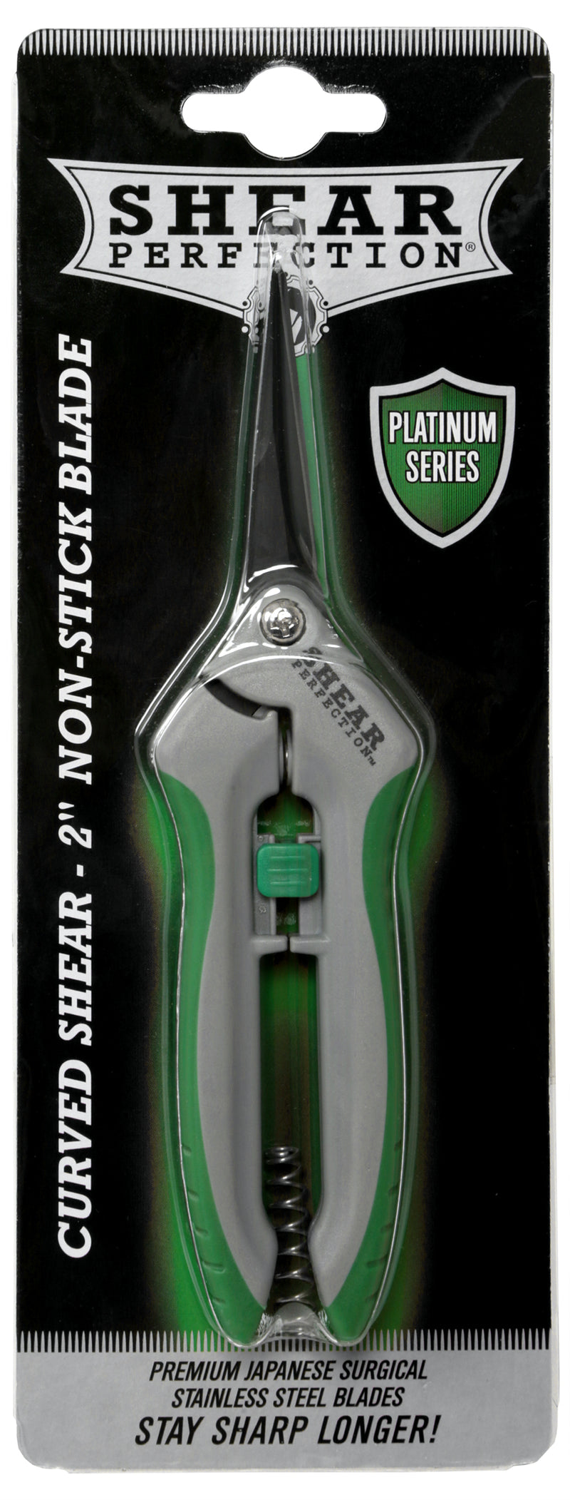 Shear Perfection® Platinum Trimming Shear - 2 in Curved Non Stick Blades