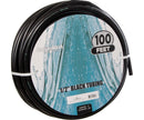 Active Aqua Black Vinyl Tubing