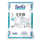 Bag of Jack's Nutrients Feed 5 12 26 on a white background