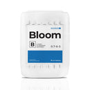 White container labeled 'Bloom B' with branding on a white background