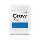 White container labeled 'Grow' with blue label on a white background