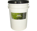 White bucket with a green label featuring the brand 'ona' on a white background