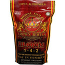 Royal Gold Crown Jewels Bloom fertilizer packaging on a white background