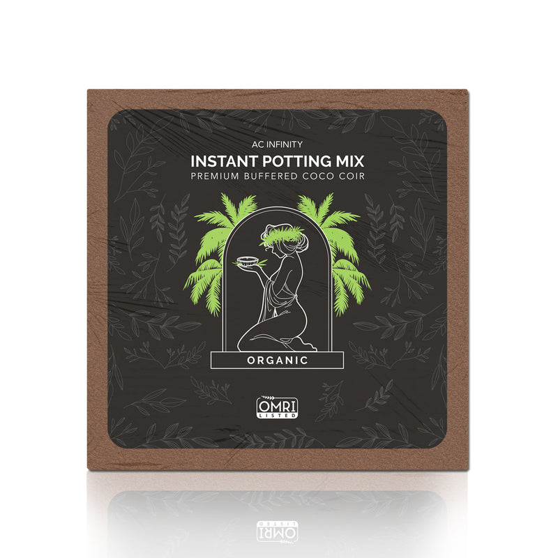 coco coir based potting mix AC Infinity Coco Coir | Instant Potting Mix