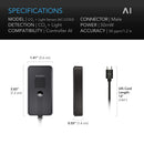 CO2 + Light Sensor for Controller AI+