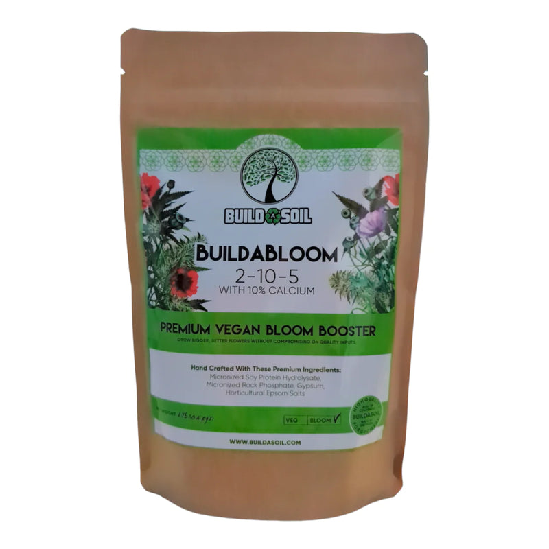 vegan fertilizer for plants Enhance Florals with BuildABloom Amino-Chelated Bloom Booster 1 lb Bag