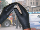 BLACK INDUSTRIAL NITRILE GLOVES