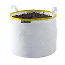Rain Science Grow Bag White 10 Gallon Trim Color Yellow