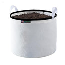 Rain Science Grow Bag White 15 Gallon  Trim Color Black