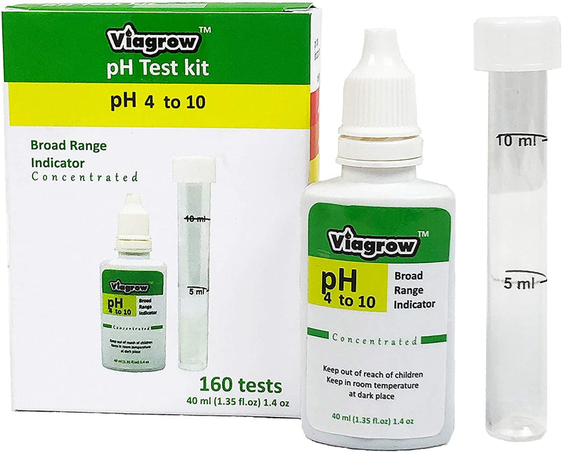 Viagrow Ph Test Kit Drops, 1.4 Oz