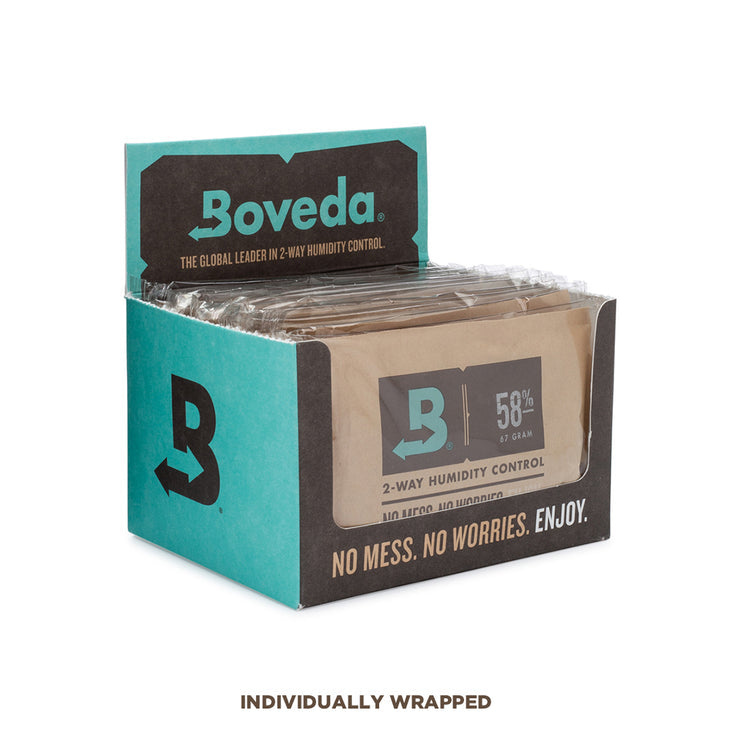 Packs d'humidité à 2 voies Boveda 58 %