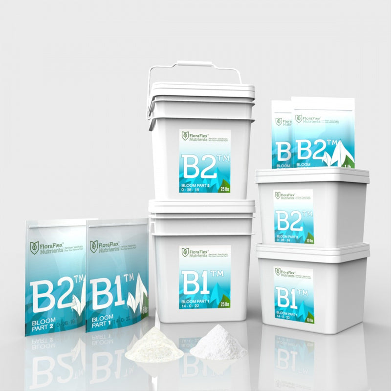 FloraFlex Bloom Nutrients Combo: B1/B2