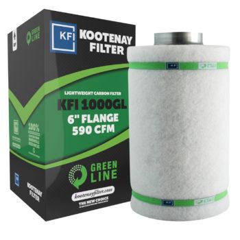 Kootenay Filter Green Line KFI 1000 + 6 Inch Flange 590 CFM