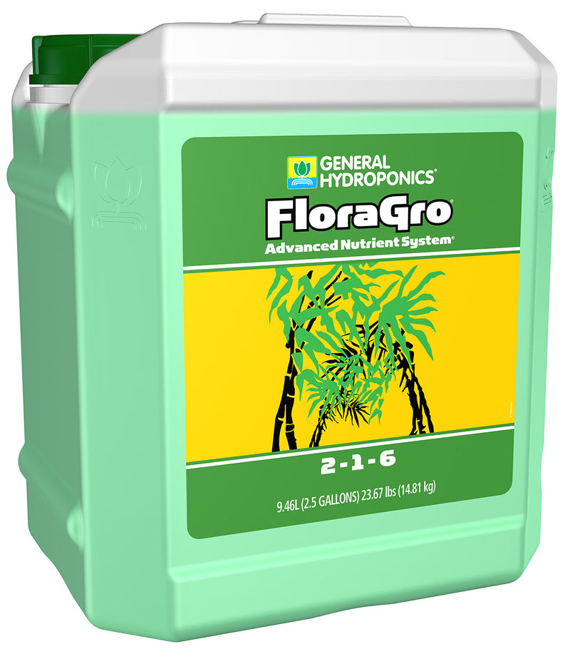 General Hydroponics FloraGro  2.5 Gallon