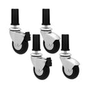Fast Fit HD Caster Wheels - 4 Piece