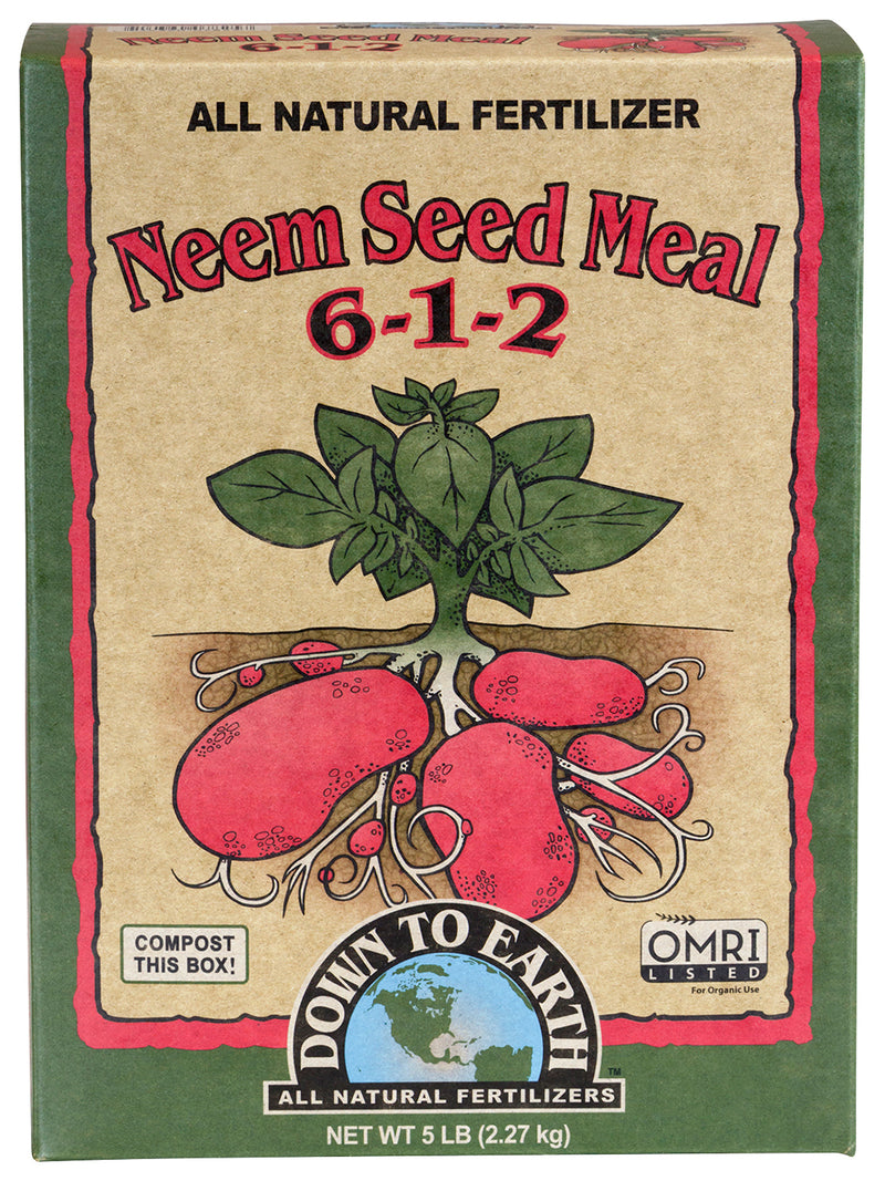 Down To Earth Neem Seed Meal 5 Pound