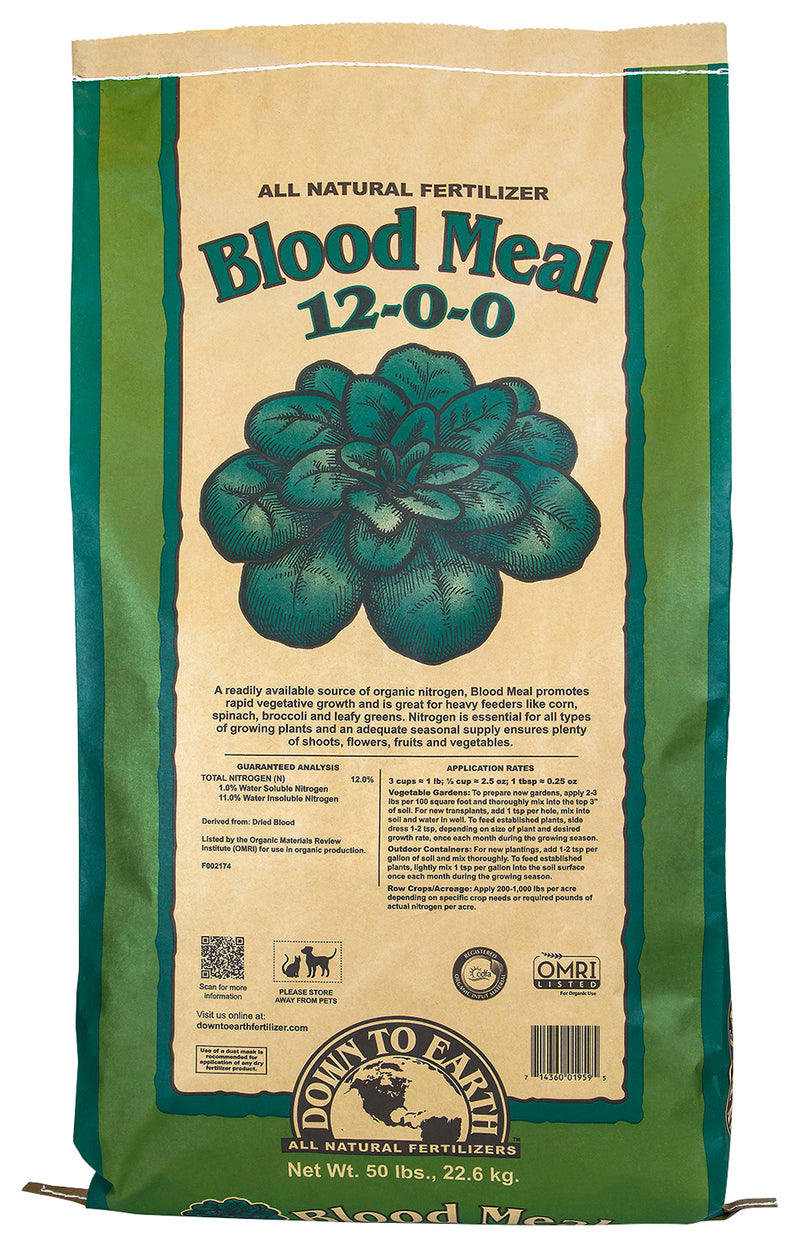 Down To Earth Blood Meal 50 Pound