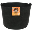 Gro Pro Essential Round Fabric Pot with Handles Black 15 Gallon - Black