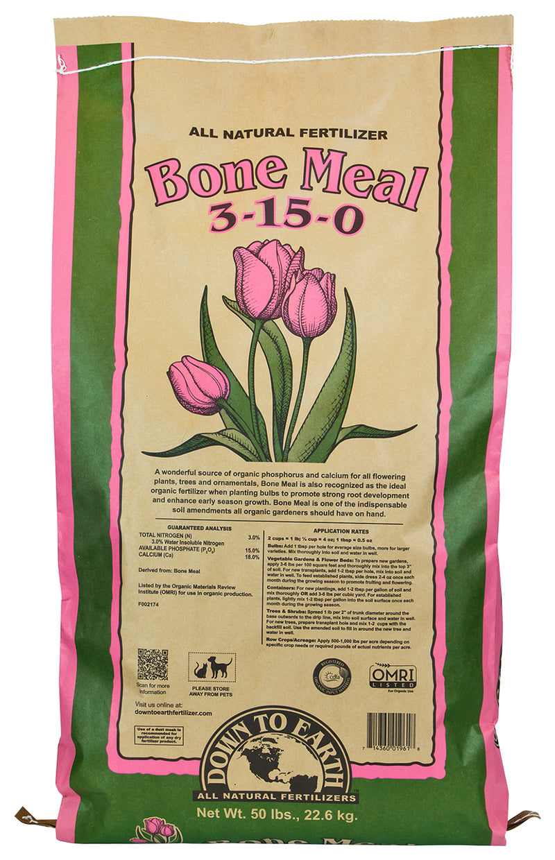 Down To Earth Bone Meal 50 Pound