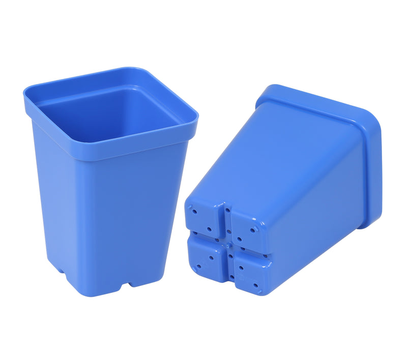 square plastic plant trays SUNPACK 2.5 Inch Square Pots