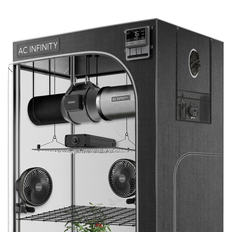 AC INFINITY ADVANCE COMPLETE GROW TENT SYSTEM 4X4