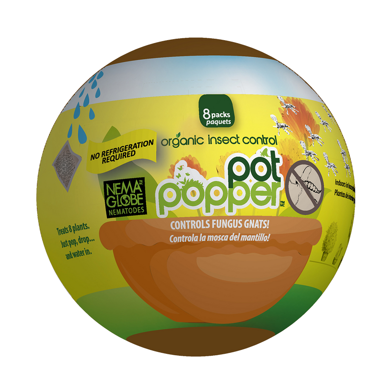 Enviro Pot Popper Organic Gnat Control