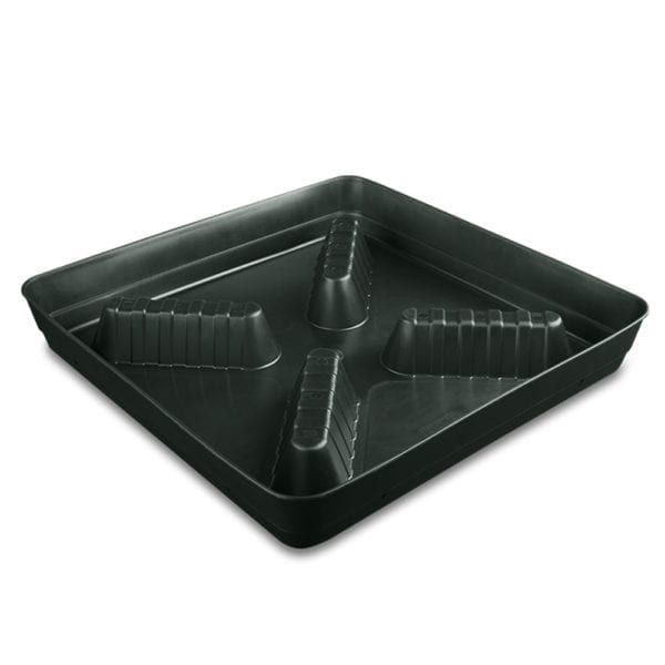 10 inch square planter saucer The Square Farmer Saucer