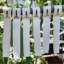 White Vinyl Plant Labels